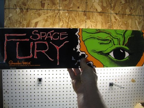 Space Fury Marquee