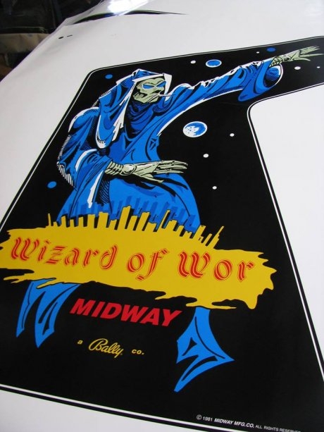 Wizard of Wor Side Art Set*
