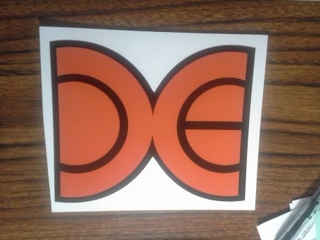 Data East Coin Door Decal