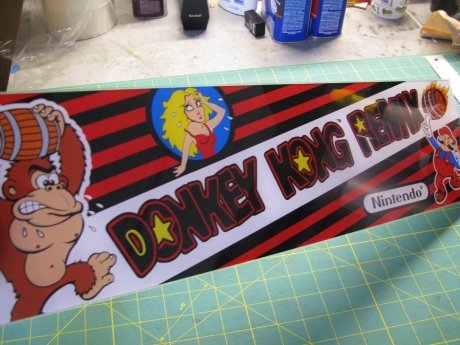 Donkey Kong Remix Marquee