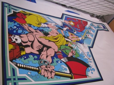 Gauntlet Atari Tall Side Art