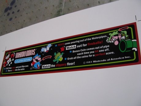 Mario Bros Bezel Instruction Decal