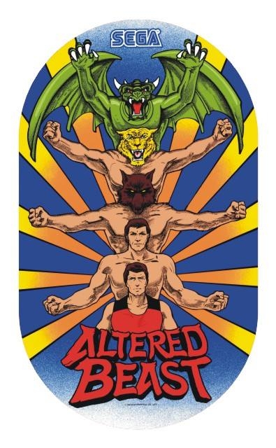 Altered Beast Side Art Set