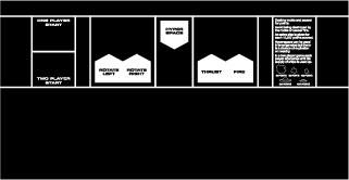 Asterioids Cabaret Control Panel Overlay