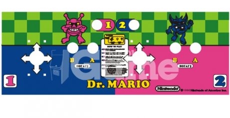 Dr Mario Custom Control Panel Overlay