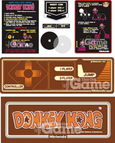 Donkey Kong Cabaret Full Restore Package
