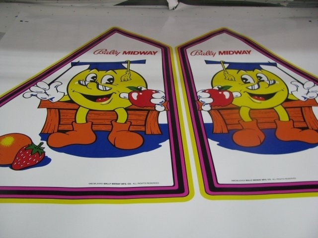 Professor Pac-Man Side Art