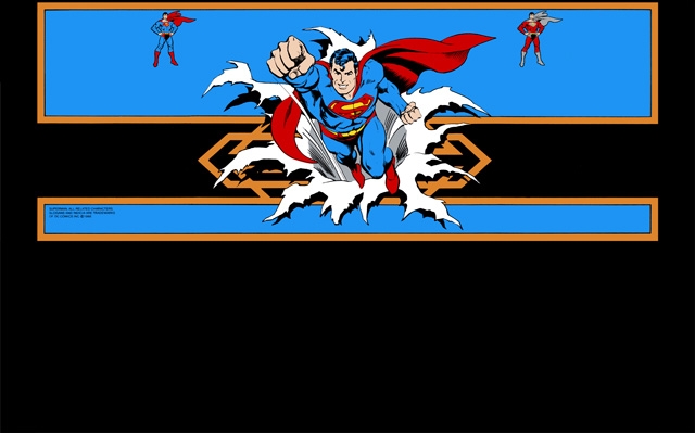 Superman Control Panel Overlay