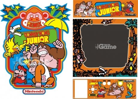 Donkey Kong Jr. Remix Art package