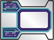 Space Duel Cocktail Glass