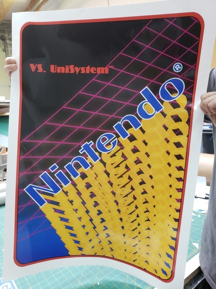 Nintendo Vs System Side Art