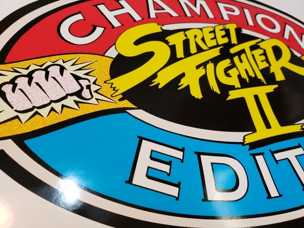 Street Fighter 2 Championship Edition Side Art Set*