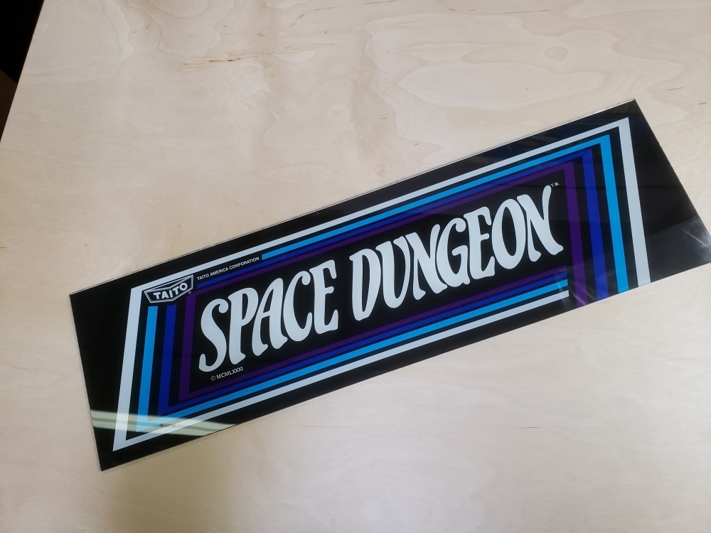 Space Dungeon Marquee