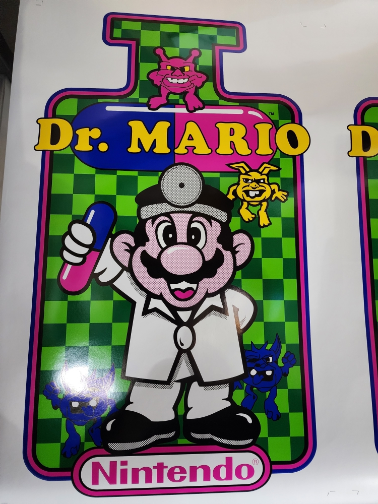 Dr Mario Custom Side Art set