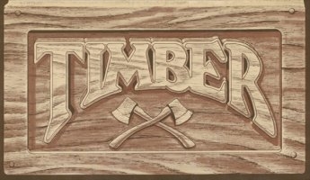 Timber Kickplate Plaque