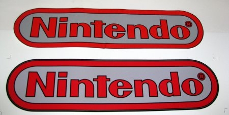 PlayChoice Nintendo Logo Side Art Set*
