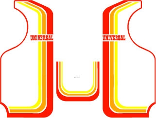 Universal/Mr Do Complete Stencil Set