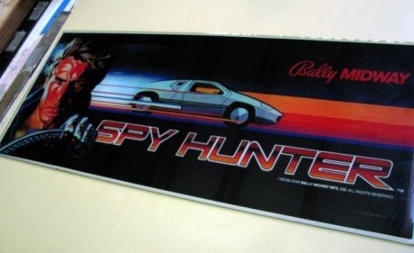Spy Hunter Glass Marquee