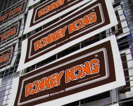 Donkey Kong Cabaret Decal* 