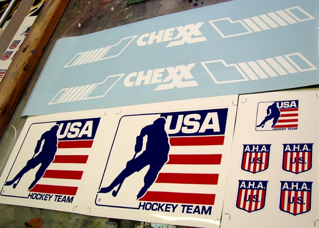 Chexx Hockey Art Restoration Decal kit* 