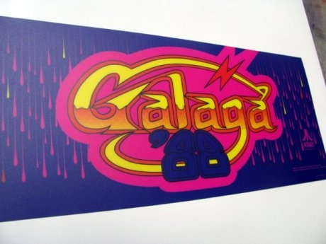 Galaga 88 Marquee*