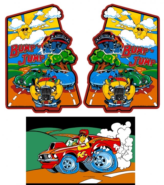 Bump N' Jump Side Art 3 set
