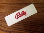 Bally Coin Door plate