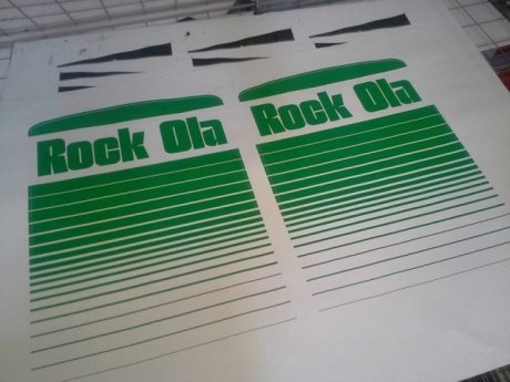 Nibbler Rock Ola Side Art Set