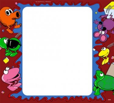 Q*Bert's Qubes Bezel