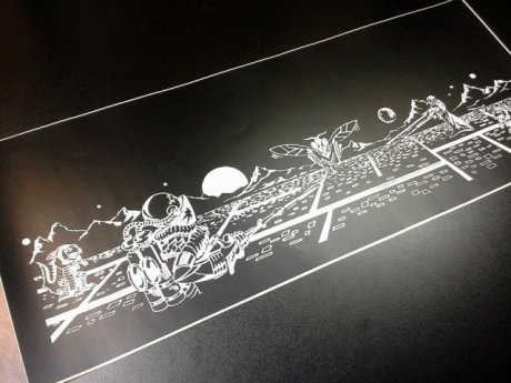 Wizard of Wor front decal