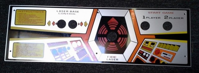 Space Invaders Deluxe Control Panel