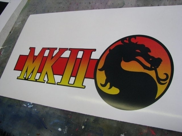 Mortal Kombat 2 Logo set