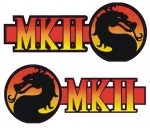 Mortal Kombat 2 Logo set