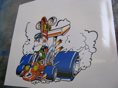 Rally X Kickplate Art*
