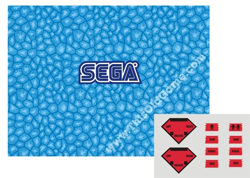 Altered Beast Control Panel Overlay