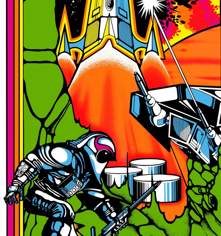 Gravitar Side Art Set