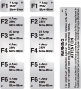 Atari Power Brick Decal