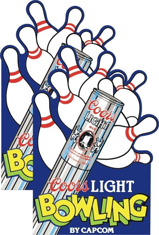 Coors Light Bowling Side Art