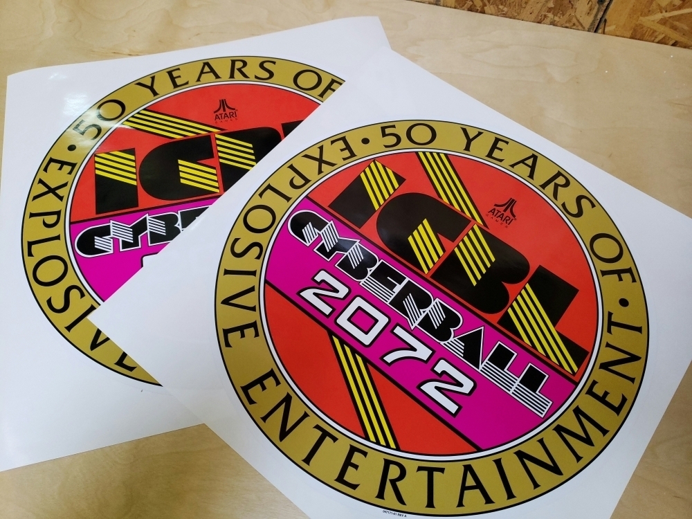 Cyberball 2072 Side Art Set