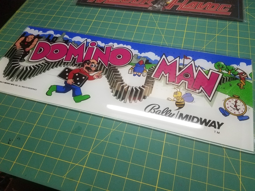 Domino Man Marquee