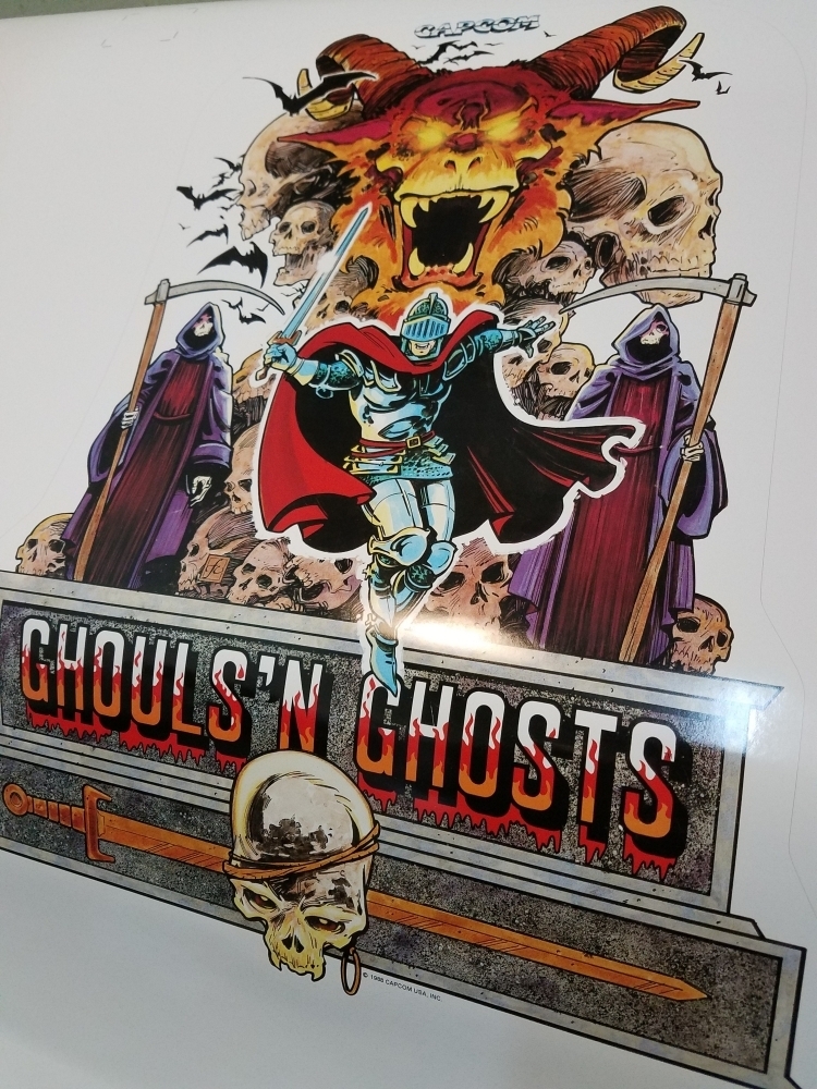 Ghouls 'N Ghosts Side Art Set*