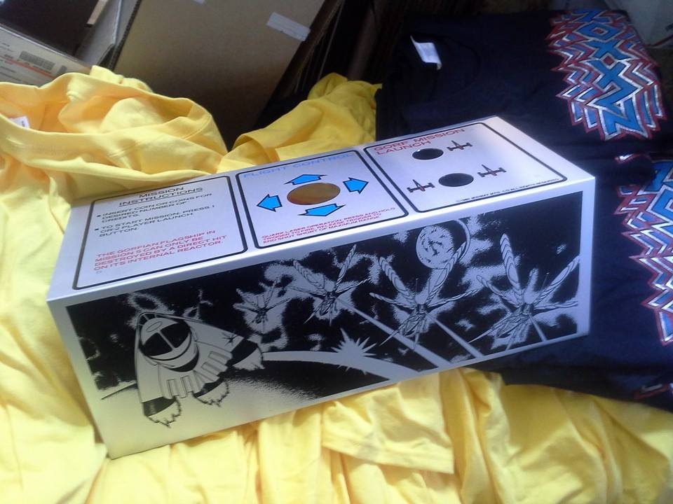 Gorf Cabaret Metal Control Panel