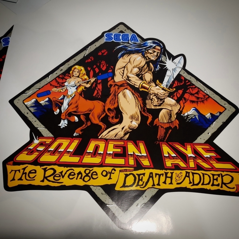 Golden Axe 2 Side art Set