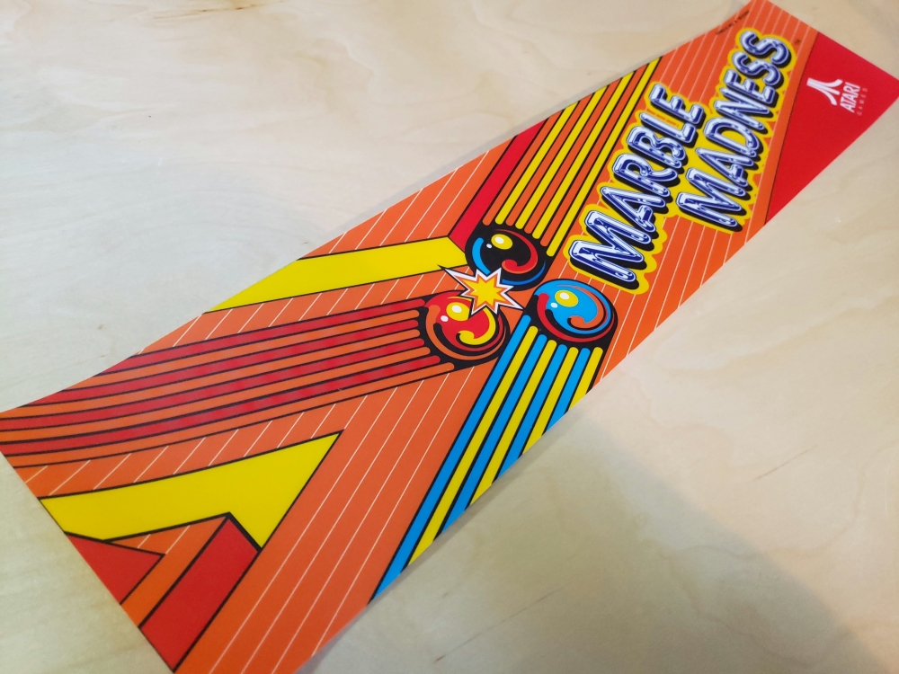 Marble Madness Translight Marquee*