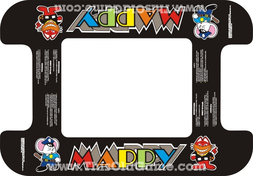 Mappy Cocktail Underlay