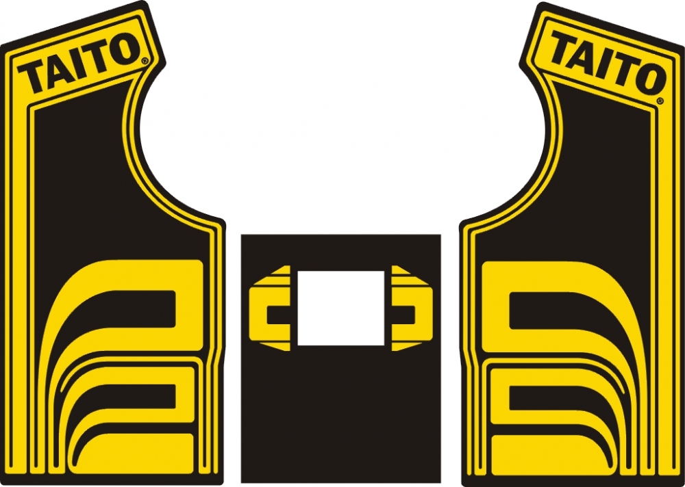 Rastan Custom Printed Side Art Set