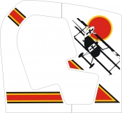 Red Baron Cockpit Side Art