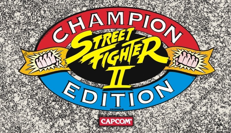 Street Fighter II CE Big Blue Marquee