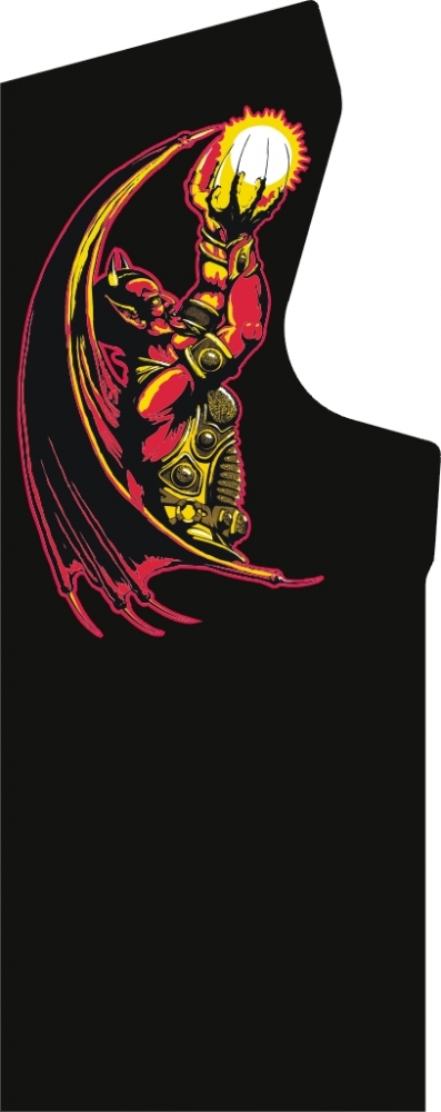 Satan's Hollow Cabaret Side Art Set