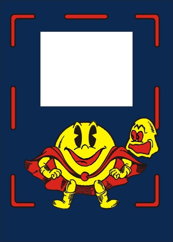 Super Pac Man Kickplate